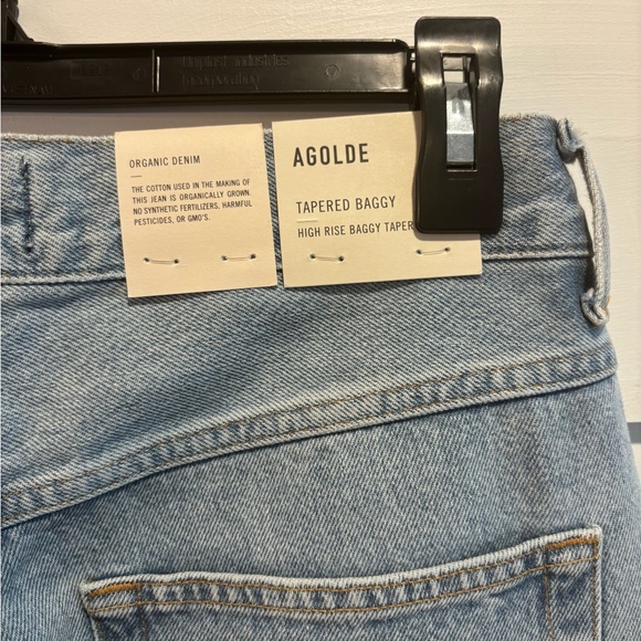 AGOLDE Tapered Baggy High Rise Jeans Size 29 NWT - Picture 7 of 7